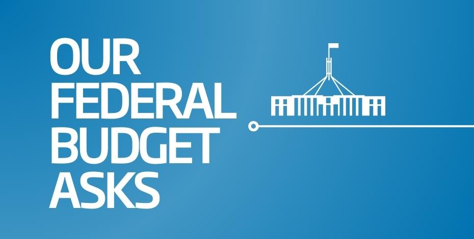 our federal budget asks